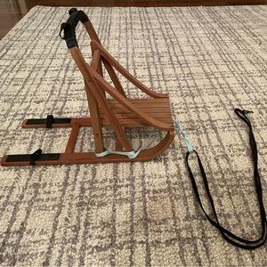 American Girl Doll sled